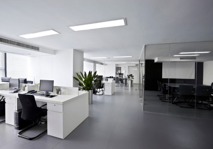 Open plan office